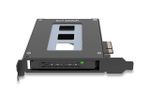 ToughArmor 1x 2.5" 9.5mm U.2/U.3 NVMe to PCIe 4.0 x 4 card