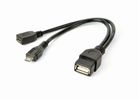 gembird USB-Adapter micro A -> micro B 0.15m OTG