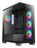 AZZA PC Gaming Gehäuse Cove 570B 4xARGB USB2.0/3.0/C Schwarz