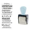 trodat Creative Mini/V5 Pastell Blau + Kissen 3Farben 1129