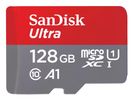 SD MicroSD Card 128GB SanDisk Ultra Class 10 inkl. Adapter