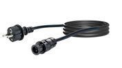Schwaiger Wechselrichter-Anschlusskabel Batterie->Schuko 5m