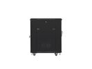 LANBERG 19" 15U 600x800 freist. perfor. Tür (FlatPack) sw (Speditionsversand)