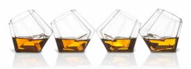 Mad Monkey - Shot Gläser "Diamond" (4er Set) transparent
