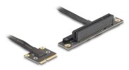 DELOCK Adapter Mini PCIe Stecker  zu PCIe 3.0 x8 Slot 90°