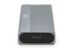 DIGITUS Gehäuse USB 3.1 Gen2 SSD M2 SATAIII Alu