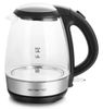 Emerio Wasserkocher, 1.2L, Glas, BPA-frei