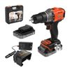 Black&Decker Akku-Schlagbohrschr. 18V 2x2Ah, Kof BCD383D2XK