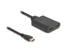 DELOCK HDMI Switch 2 x HDMI in zu 1 x HDMI out 8K 60 Hz