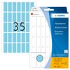 HERMA Vielzwecketiketten blau 12x30 mm Papier matt 1120 St.