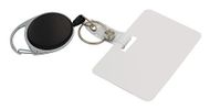 WEDO Gürtelclip 2in1 mit ausziehbarer Schnur schwarz