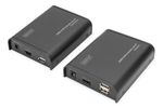 DIGITUS HDMI KVM Extender über IP, Set bis 120M, 1080P,CA5/6