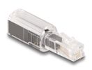 DELOCK Telefonkabel-Verdrehschutz Adapter RJ10 St zu RJ10 Bu