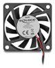 DELOCK Axiallüfter 5 V DC, 60 x 60 x 10 mm schwarz