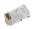 Logilink Modular Plug for flat cables 100pcs, RJ45 8P8C