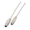 EFB Maus/Tastaturverl. PS/2, PS/2 Stecker, Buchse, 3m, beige