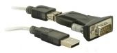 DELOCK USB Adapter A -> D-Sub9 St/St