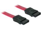 DELOCK SATA-Kabel SATA -> SATA St/St 0.30m rot