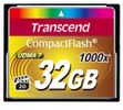 CompactFlash Card  32GB Transcend TS32GCF1000, MLC