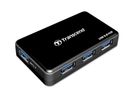USB-HUB  4-Port Transcend USB3.0 HUB3K          mit Netzteil