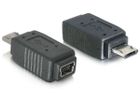 DELOCK USB Adapter micro B -> mini B St/BU