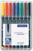STAEDTLER Folienstift Lumocolor S perm 8St