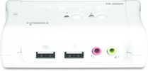 TRENDnet KVM 2-Port USB Switch Kit mit Audio