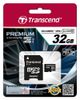 SD microSD Card  32GB Transcend SDHC UHS1 w/adapter