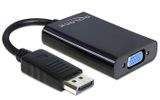 DELOCK Displayport Adapter DP -> D-Sub15 St/Bu +Audio