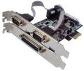 Longshine Controller PCIe 2x Seriell 1x Parallel (RS232C) retail