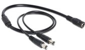 DELOCK Stromkabel DC 5,5 x 2,1mm 1x Bu -> 2x St