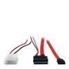 Inter-Tech Kabel Slim DVD Anschluss SATA + Power 0,3/0,3 m