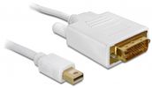 DELOCK Displayport Kabel mini DP -> DVI(24+1) St/St 2.00m we