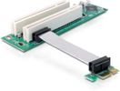 DELOCK Riser Card PCIe x1 -> 2x PCI 32bit