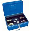 WEDO Geldkassette Sicherheits-Zylinderschloss 20x16x9cm Blau