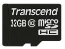 SD microSD Card  32GB Transcend SDHC Class10 w/adapter