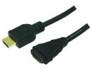 Logilink HDMI-Kabel Ethernet A -> A St/Bu  5.00m Gold Verl.