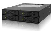 Backplane IcyDock 4x6,3cm SATAI-III in 1x5,25" HDD/SSD sw