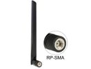 DELOCK WL-Antenne RP-SMA 3-5dBi Kippgelenk schwarz