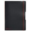 Herlitz Notizheft my.book flex A4 PP 2x 40Bl. kar/lin schwrz