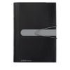 Herlitz Fächermappe    A4 PP schwarz    12 Fächer m.Gummizug