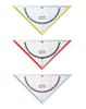 Herlitz Geometriedreieck my.pen 16cm farb.sort.     1er Blister