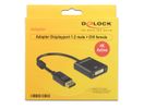 DELOCK Displayport Adapter DP -> DVI(24+5) 4K Aktiv