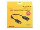 DELOCK Displayport Adapter DP -> HDMI St/Bu 4K Passiv