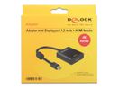 DELOCK Displayport Adapter mini DP -> HDMI St/Bu 4K a