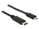 DELOCK USB Kabel C -> Micro-B St/St 1.00m schwarz