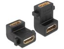 DELOCK HDMI Adapter A -> A Bu/Bu 90° unten