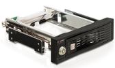 DELOCK Wechselrahmen 1x 3,5" SATA HDD in 5,25" Schacht sw