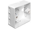 DELOCK Keystone Aufputzsgehäuse weiß
