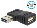 DELOCK USB Adapter A -> A 90° St/Bu gewinkelt